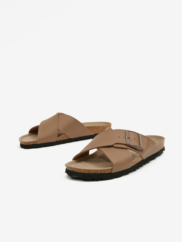 Ojju Rjavi moški copati OJJU