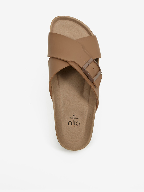 Ojju Rjavi moški copati OJJU