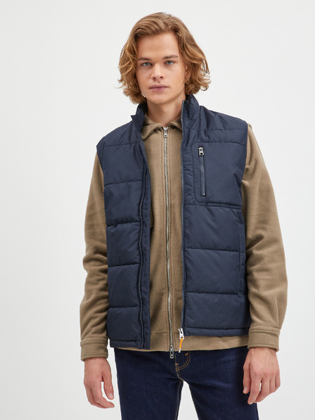 ONLY & SONS Temno moder prešiti telovnik ONLY & SONS Jake
