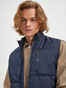 ONLY & SONS Temno moder prešiti telovnik ONLY & SONS Jake