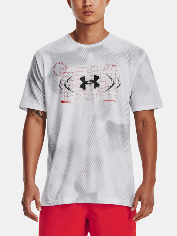 Under Armour Moška majica Under Armour UA FBTL AOP METAL LOGO SS