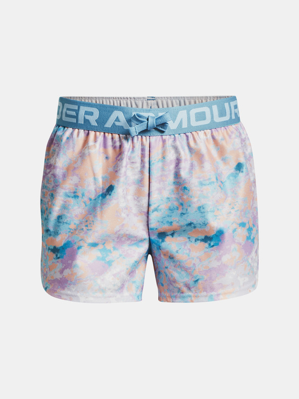 Under Armour Dekliške kratke hlače Under Armour Play Up Printed Shorts-RED