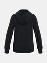 Under Armour Dekliški pulover Under Armour Rival Logo Hoodie-BLK