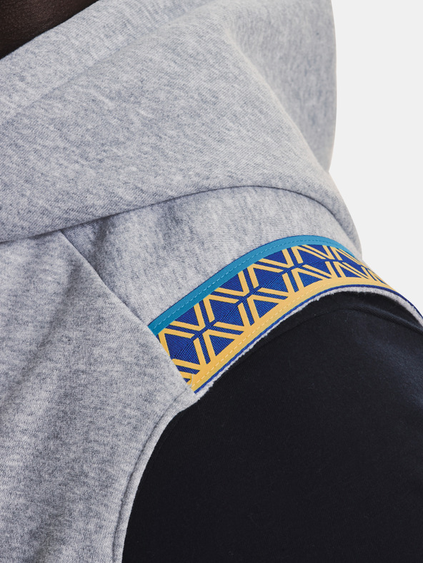Under Armour Moški pulover Under Armour CURRY FLEECE SLVLS HOODY