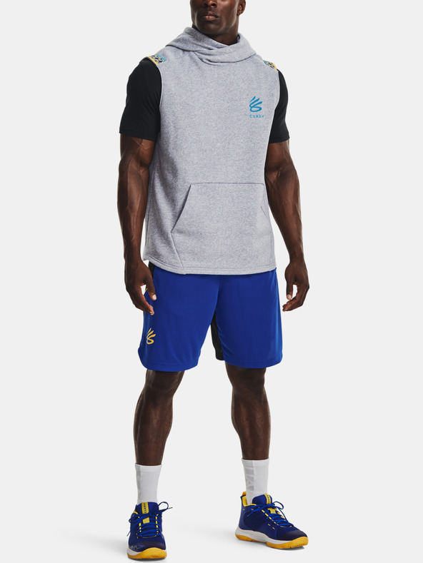 Under Armour Moški pulover Under Armour CURRY FLEECE SLVLS HOODY