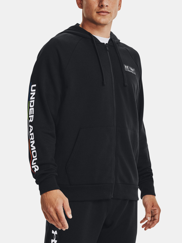 Under Armour Moški pulover Under Armour UA Rival Fleece Chroma FZ HD