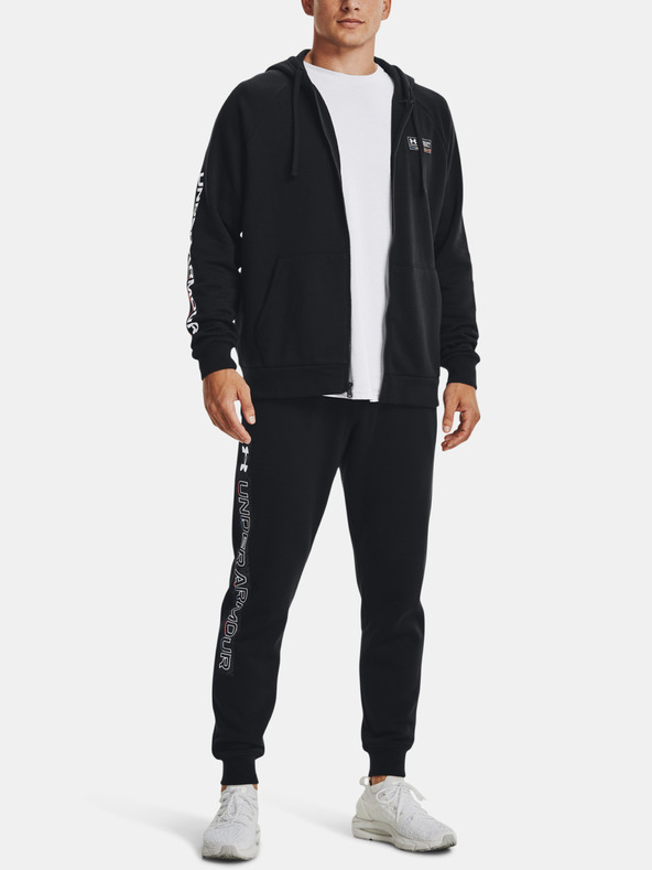 Under Armour Moški pulover Under Armour UA Rival Fleece Chroma FZ HD