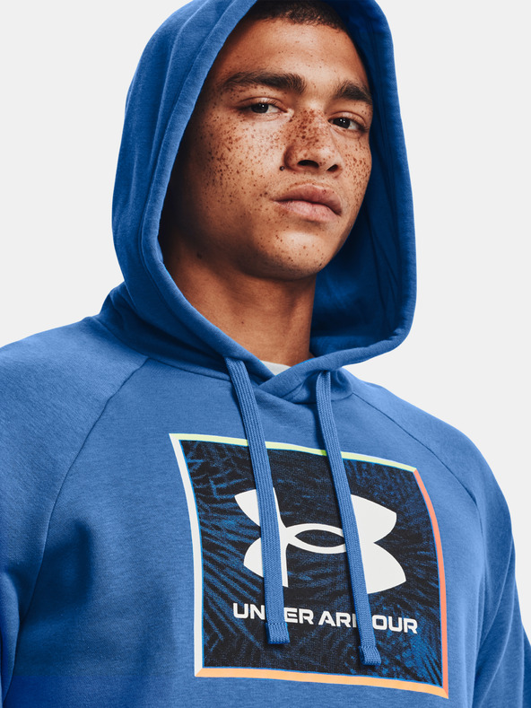 Under Armour Moški pulover Under Armour UA Rival Flc Graphic Hoodie