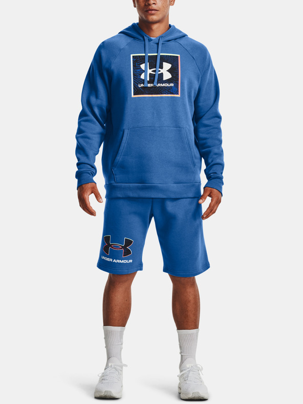 Under Armour Moški pulover Under Armour UA Rival Flc Graphic Hoodie