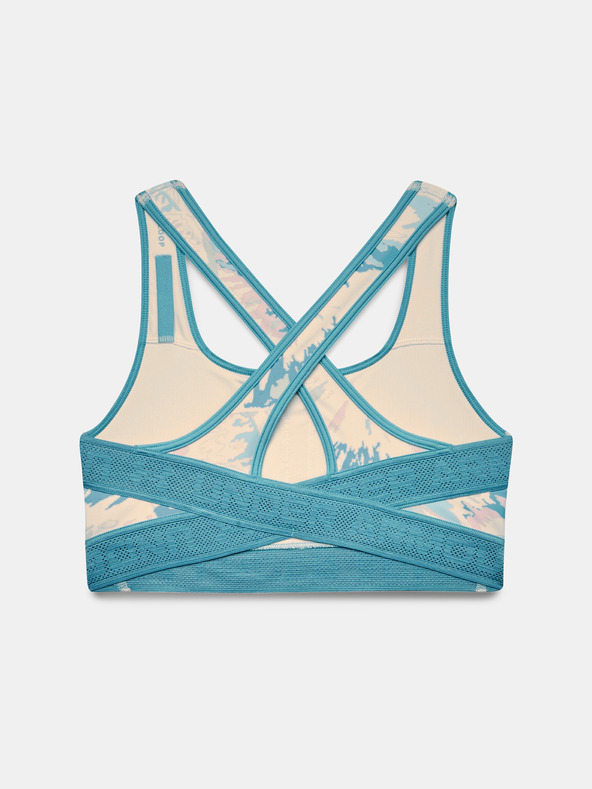 Under Armour Ženski nedrček Under Armour UA Crossback Mid Print