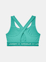 Under Armour Ženski nedrček Under Armour UA Crossback Mid Hthr