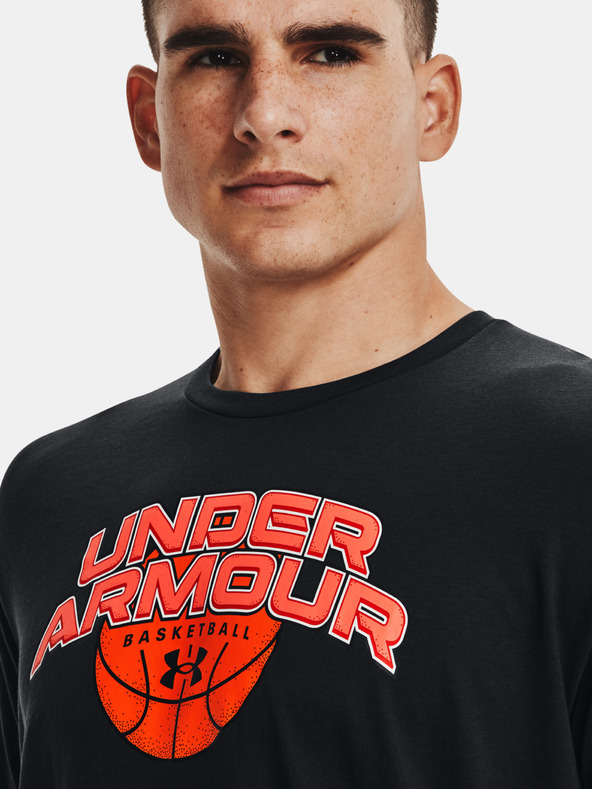Under Armour Moška majica Under Armour UA BBALL BRANDED WRDMRK  SS