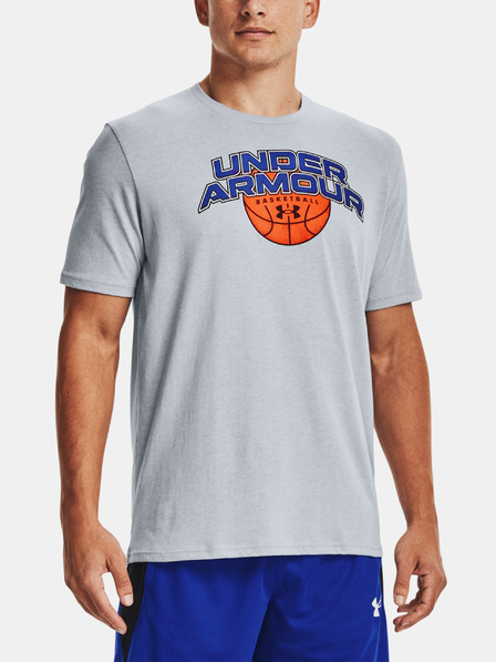 Under Armour Moška majica Under Armour UA BBALL BRANDED WRDMRK  SS