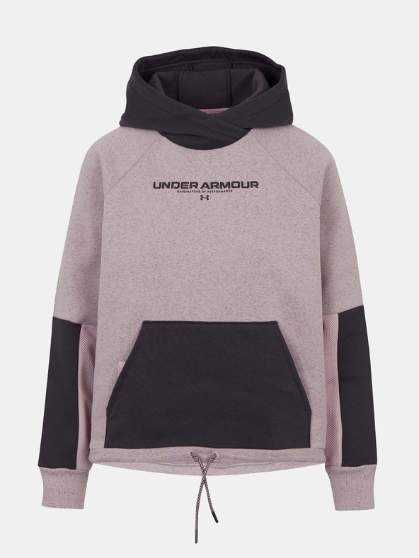 Under Armour Ženski pulover Under Armour Rival + Fleece Hoodie