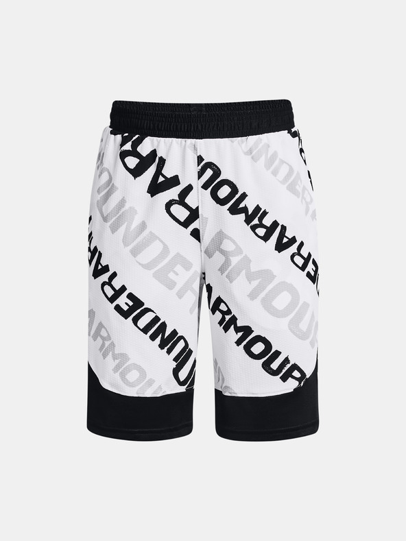 Under Armour Deške kratke hlače Under Armour UA BASELINE PERF SHORT-WHT