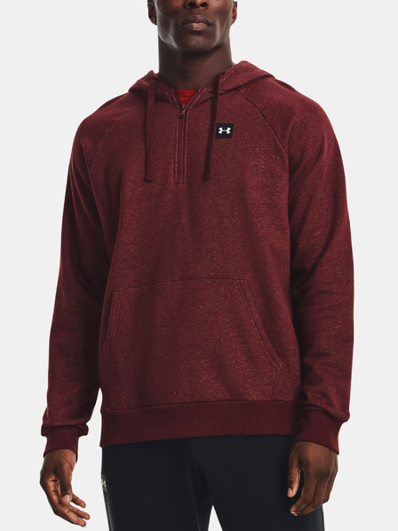 Under Armour Moški pulover Under Armour UA Rival Fleece 1/2 Zip HD