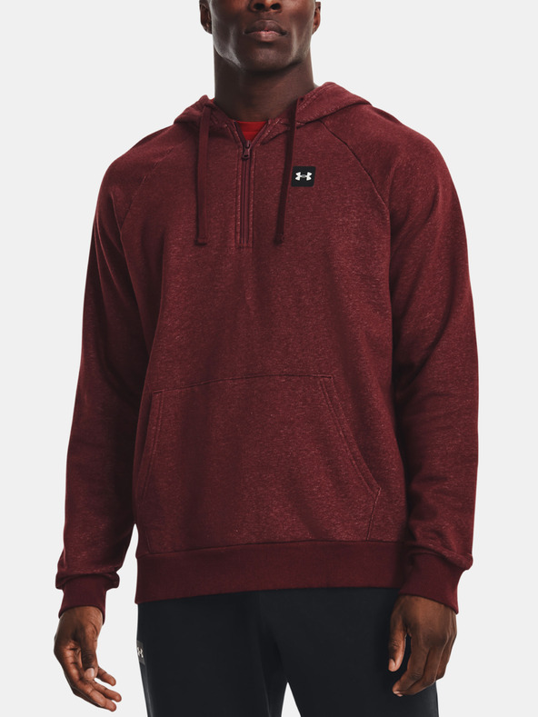 Under Armour Moški pulover Under Armour UA Rival Fleece 1/2 Zip HD