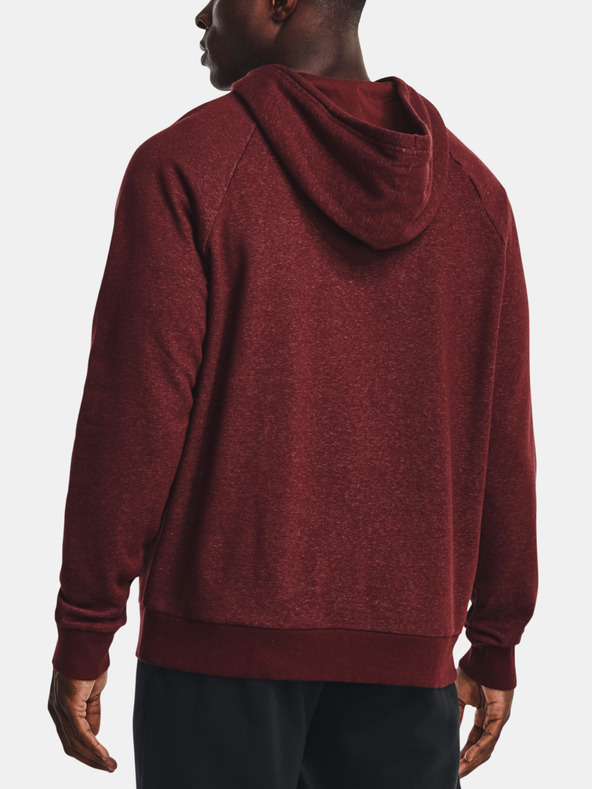 Under Armour Moški pulover Under Armour UA Rival Fleece 1/2 Zip HD
