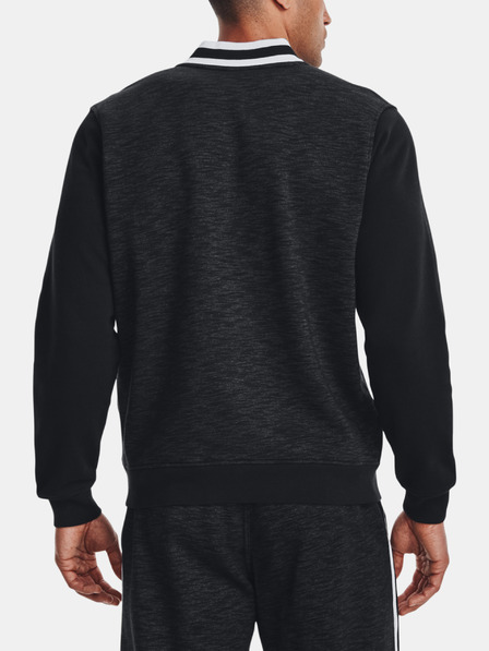 Under Armour Moški pulover Under Armour UA Essential Heritage Flc FZ