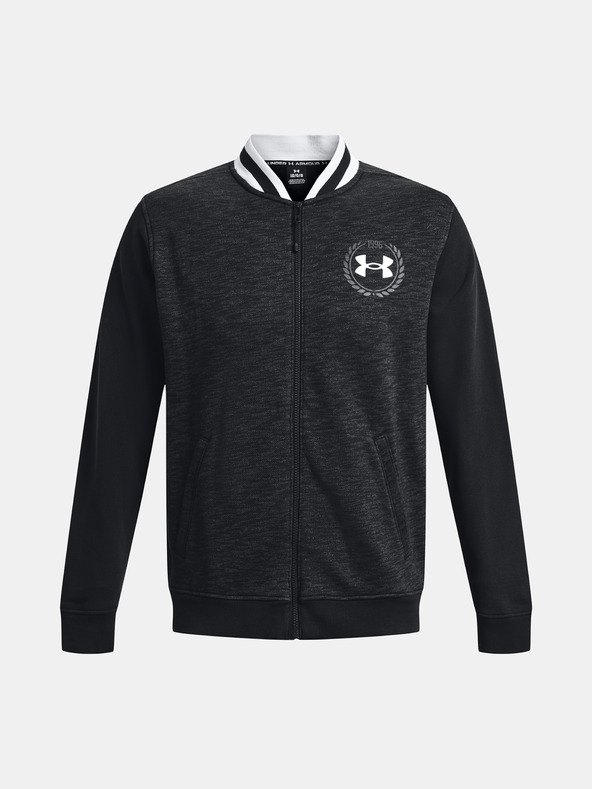 Under Armour Moški pulover Under Armour UA Essential Heritage Flc FZ