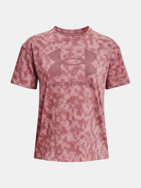 Under Armour Ženska majica Under Armour UA LOGO AOP HEAVYWEIGHT SS