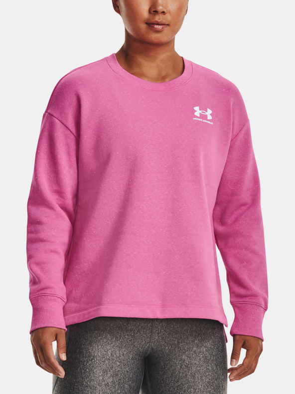 Under Armour Ženski pulover Under Armour Rival Fleece Oversize Crew