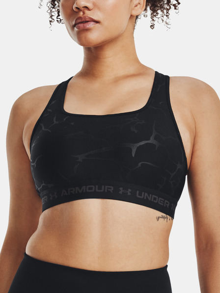 Under Armour Ženski modrček Under Armour UA Crossback Mid Emboss