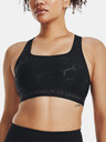 Under Armour Ženski nedrček Under Armour UA Crossback Mid Emboss