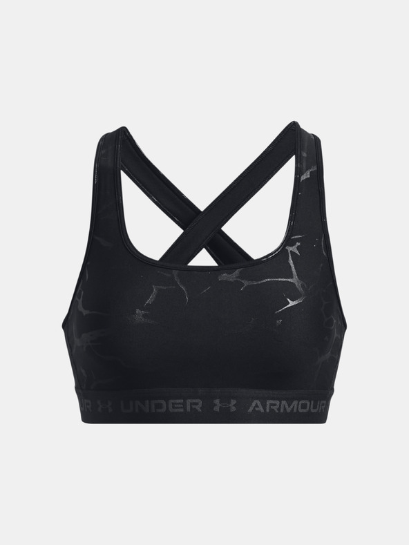 Under Armour Ženski nedrček Under Armour UA Crossback Mid Emboss