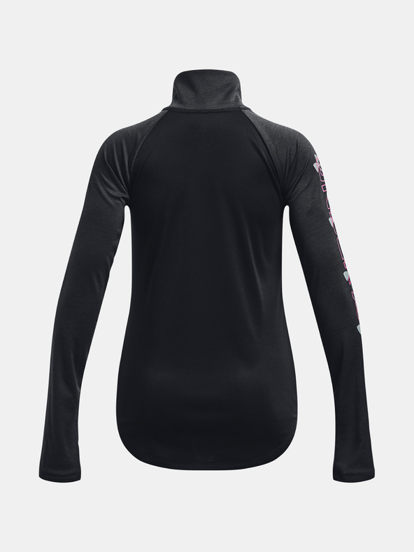 Under Armour Dekliška majica Under Armour UA Tech Graphic 1/2 Zip -BLK