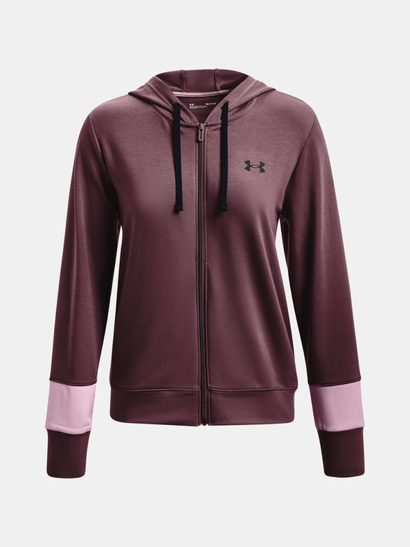 Under Armour Ženski pulover Under Armour Rival Terry CB FZ Hoodie