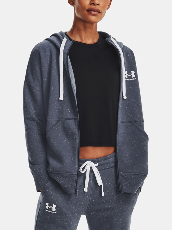 Under Armour Ženski pulover Under Armour Rival Fleece FZ Hoodie