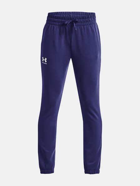 Under Armour Dekliške spodnji del trenirke Under Armour UA Rival Terry Jogger-BLK
