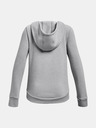 Under Armour Dekliški pulover Under Armour Rival Fleece LU FZ Hoodie-BLK
