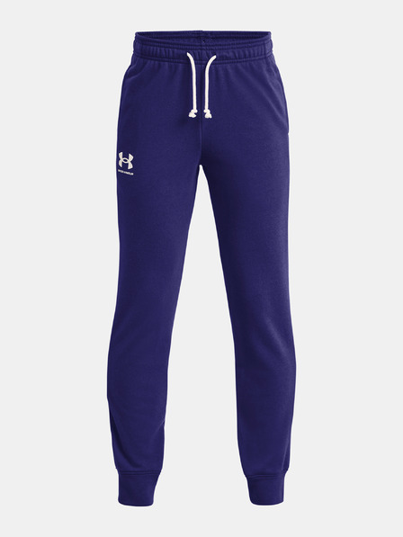 Under Armour Deške spodnji del trenirke Under Armour UA Rival Terry Jogger-BLU