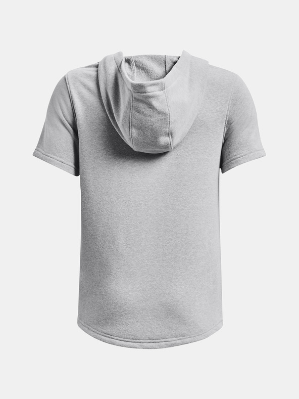 Under Armour Deški pulover Under Armour UA Rival Terry SS Hoodie-GRY