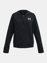 Under Armour Dekliški pulover Under Armour UA Rival Terry FZ Hoodie-BLK