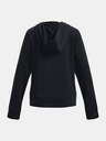 Under Armour Dekliški pulover Under Armour UA Rival Terry FZ Hoodie-BLK