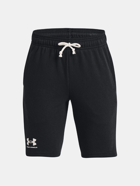 Under Armour Deške kratke hlače Under Armour UA Rival Terry Short-BLK