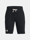 Under Armour Deške kratke hlače Under Armour UA Rival Terry Short-BLK