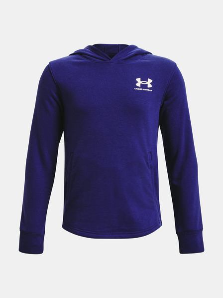 Under Armour Deški pulover Under Armour UA Rival Terry Hoodie-BLK