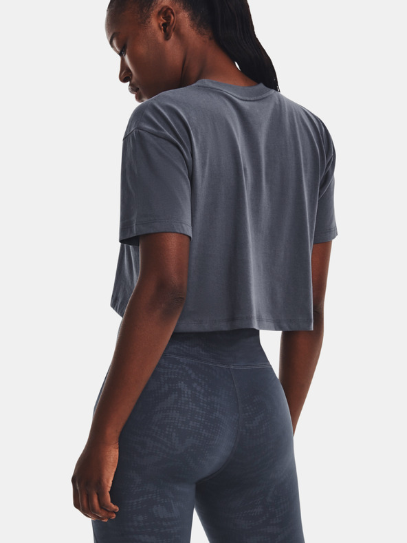 Under Armour Ženska majica Under Armour UA BRANDED LOGO CROP SS