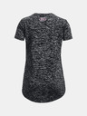 Under Armour Dekliška majica Under Armour Tech BL Twist SS-PNK