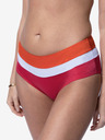 DORINA Oranžno-rožnato črtasto žensko spodnji del kopalk DORINA Lawaki
