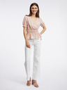 Orsay Svetlo rožnata ženska vzorčasta bluza ORSAY