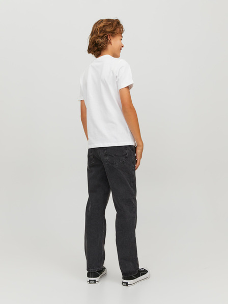 Jack & Jones Črne fantovske kavbojke Jack & Jones Chris