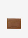 Jack & Jones Rjav moški usnjeni etui za kreditne kartice Jack & Jones Side