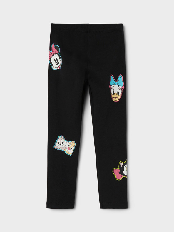 name it Črne dekliške nogavice z vzorcem ime Jerassa Minnie