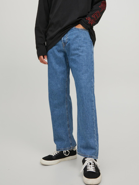 Jack & Jones Modre moške kavbojke širokega kroja Jack & Jones Eddie