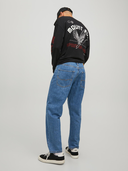 Jack & Jones Modre moške kavbojke širokega kroja Jack & Jones Eddie